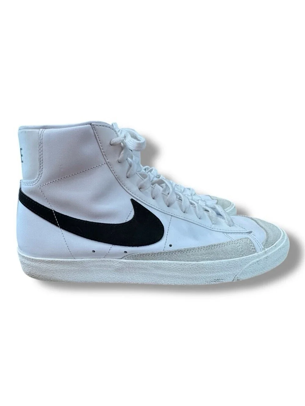 Nike Blazer Mid ‘77 Vintage White Black Sail Sneakers BQ6806-100 Men’s Size 13